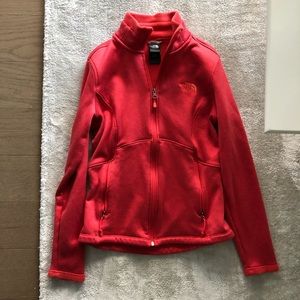North face zip jacket